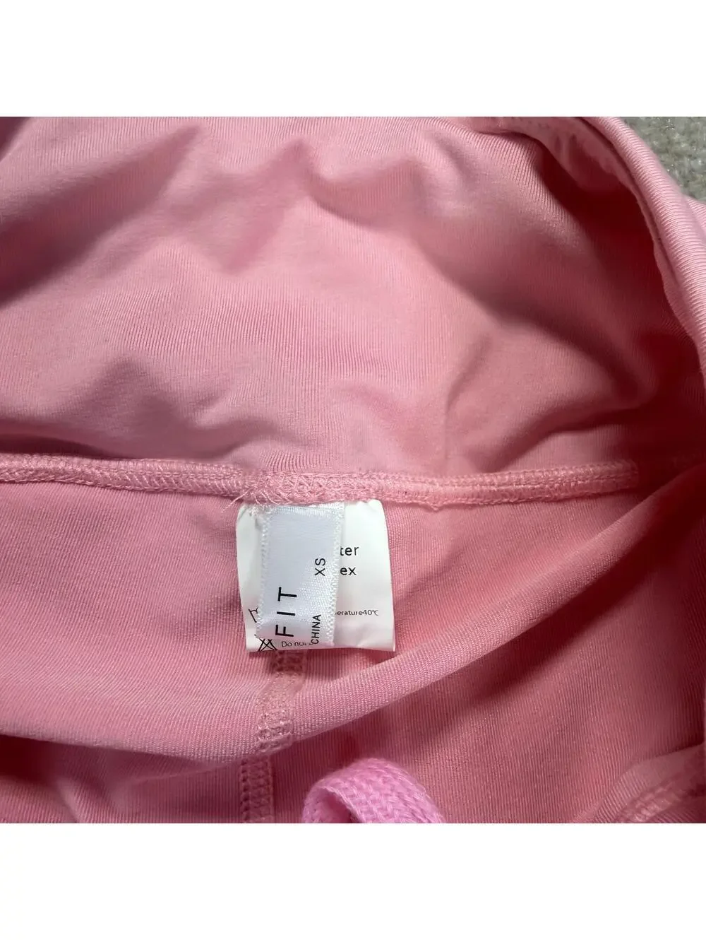 WE FIT Pleated Tennis Skort Womens XS Pink EUC Athletic Golf Skirt Zipper Pocket